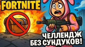 Next Level Fortnite: Челлендж без сундуков – смогу ли я выиграть?!