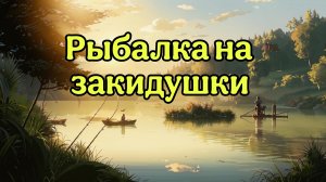 Рыбалка на закидушки.