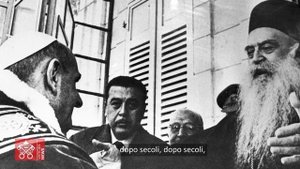 Папа Павел VI и патриарх Атенагорас