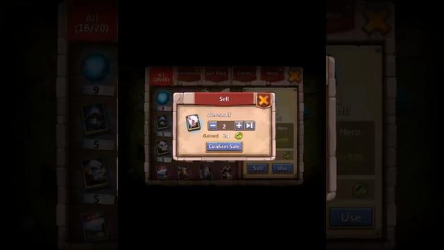 Битва замков, роллинг героев, мое первое видео!! смотреть онлайн