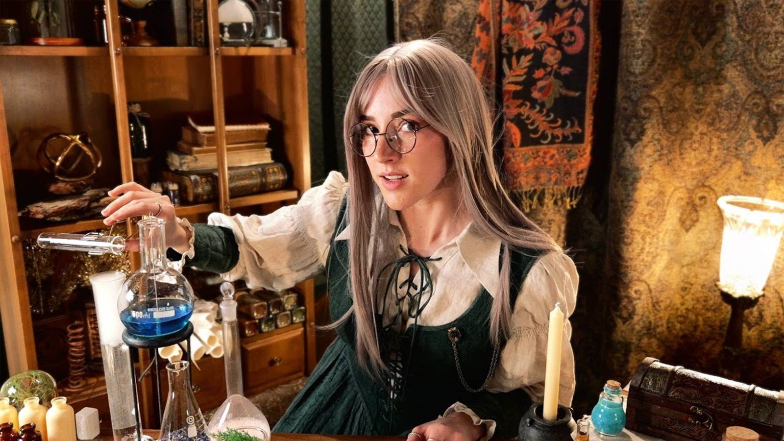 [Violet Hour ASMR] The Alchemist's Apprentice 🧪✨ Light Academia | Fantasy Apothecary Roleplay