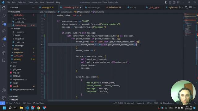 ВЫУЧИ FLASK ЗА 30 МИНУТ || Введение в Python:Создание вашего первого веб-приложения #python #flask