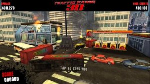 TRAFFIC PANIC 3D GAMEPLAY #2 (Old 2012 Android iOS Game) (So much chaos!)