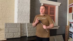 Фасадные панели под камень из фибробетона