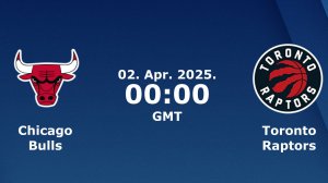 01.04.2025 | Чикаго Буллз — Торонто Рэпторс | Bulls at Raptors