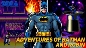 The Adventures of Batman and Robin Sega Прохождение сложной игры за Бэтмена