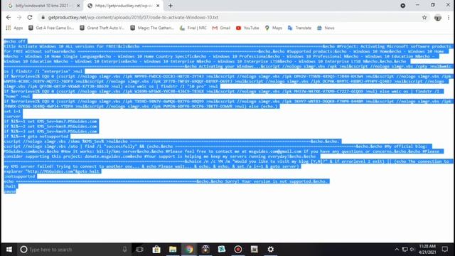 Active Windows 10 Latest Version With LIFE TIME Product Key 2021 💯 || Without cost money смотреть онлайн