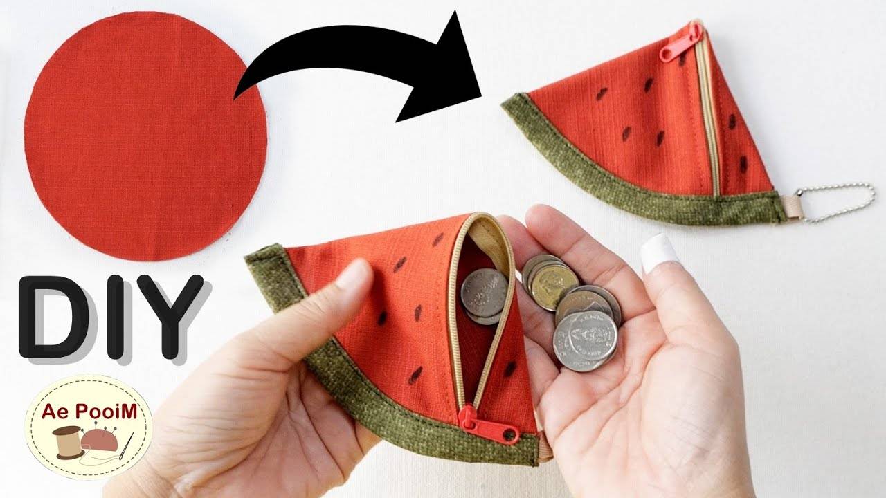 Как сшить милый кошелек своими руками. смотреть онлайн