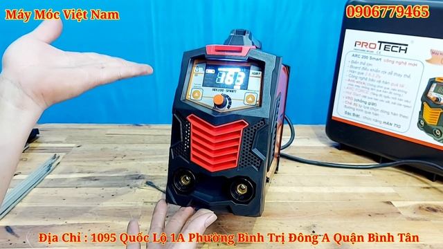 MÁY HÀN QUE PROTECH ARC 200 SMART TÍCH HỢP TIG ĐA NĂNG TẶNG KÍNH HÀN ĐIỆN TỬ | Máy Móc Việt Nam смотреть онлайн