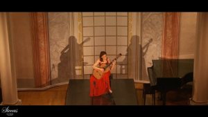 Ana Vidovic plays from the Cello Suite No. 1 Prelude in G Major BWV 1007 - BACH