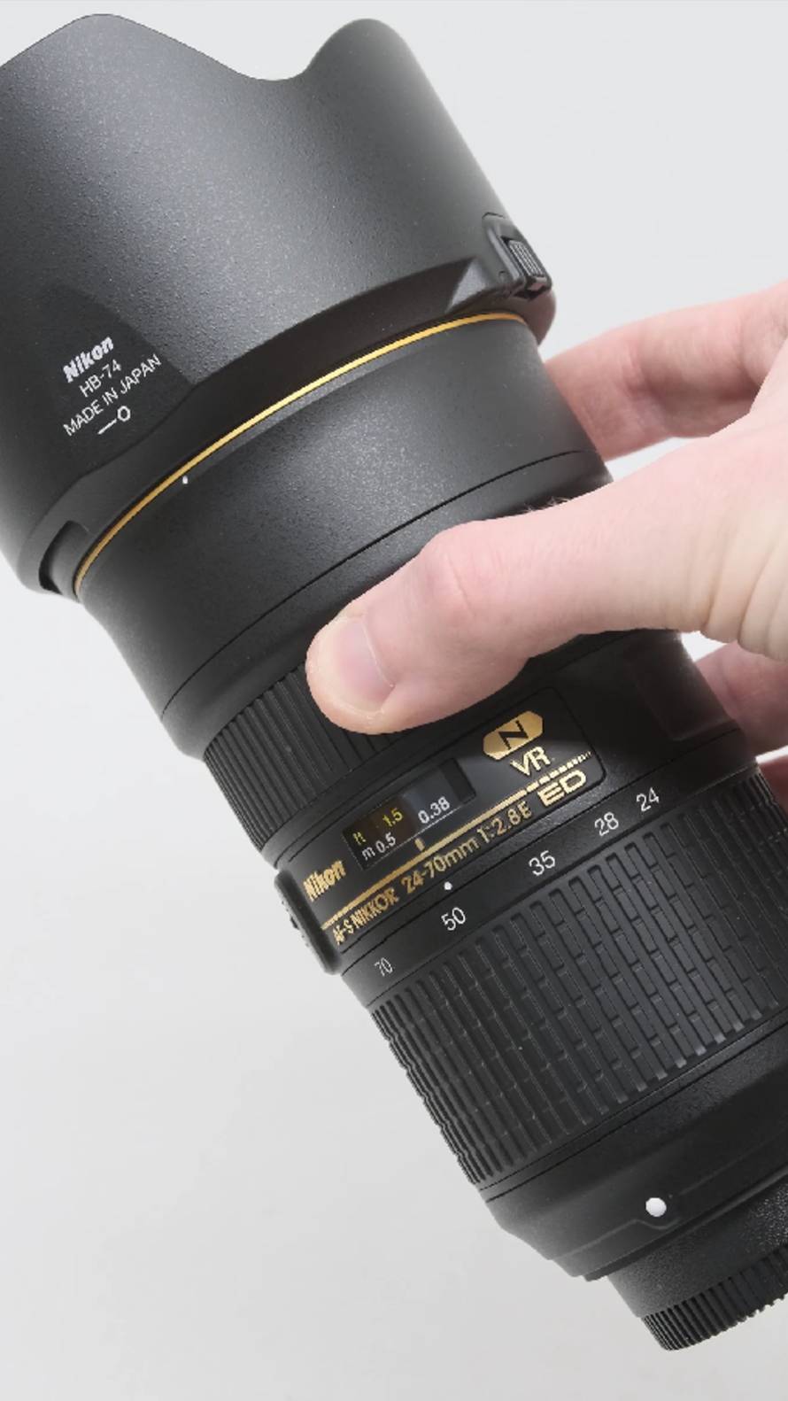 Nikon 24-70mm f/2.8E ED VR AF-S Nikkor в упаковке