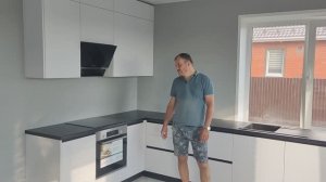 Белая кухня в доме. От студии авторской мебели АндроеяЗ Ижевск.