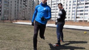 Обучения футбольным финтам.ЧАСТЬ 1