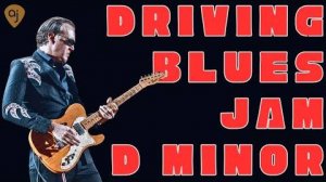 🎸 Driving Blues Jam Track in D Minor ｜ Guitar Backing Track