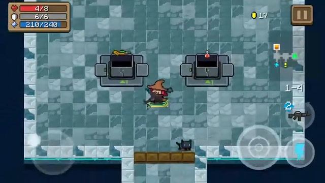 Играю в Soul Knight.Победил кристаллического краба-гиганта!!! смотреть онлайн