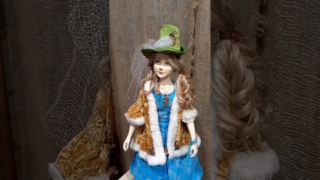 Выставка - продажа авторских кукол и дизайнерские новогодние украшения. смотреть онлайн