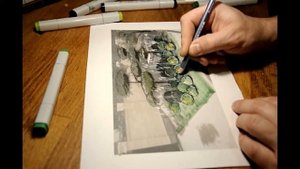 Ландшафтный дизайн участка.