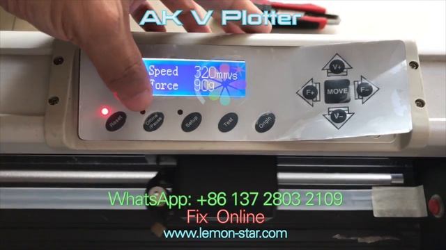 Lettering machine plotter de corte keyboard key button issue problem fix replace