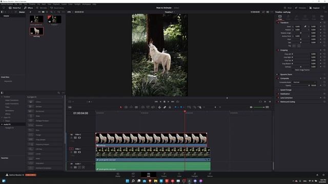 How to Animate Videos with Keyframes - DaVinci Resolve 18 Tutorial for Beginners смотреть онлайн