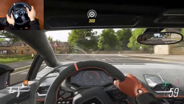 JAKE PAUL'S Lamborghini Huracan Performante - Forza Horizon 4 - Logitech G920