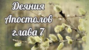 Деяния Апостолов глава 7