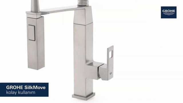 Grohe Eurocube Tek Kumandalı Eviye Bataryası 31395DC0 смотреть онлайн