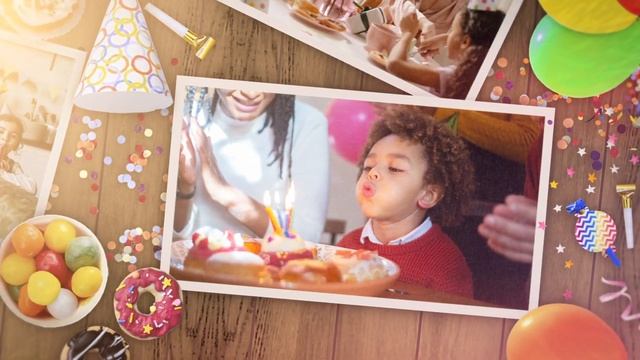 Videohive Happy Birthday Slideshow Opener for After Effects DIZAYNPROJECT смотреть онлайн