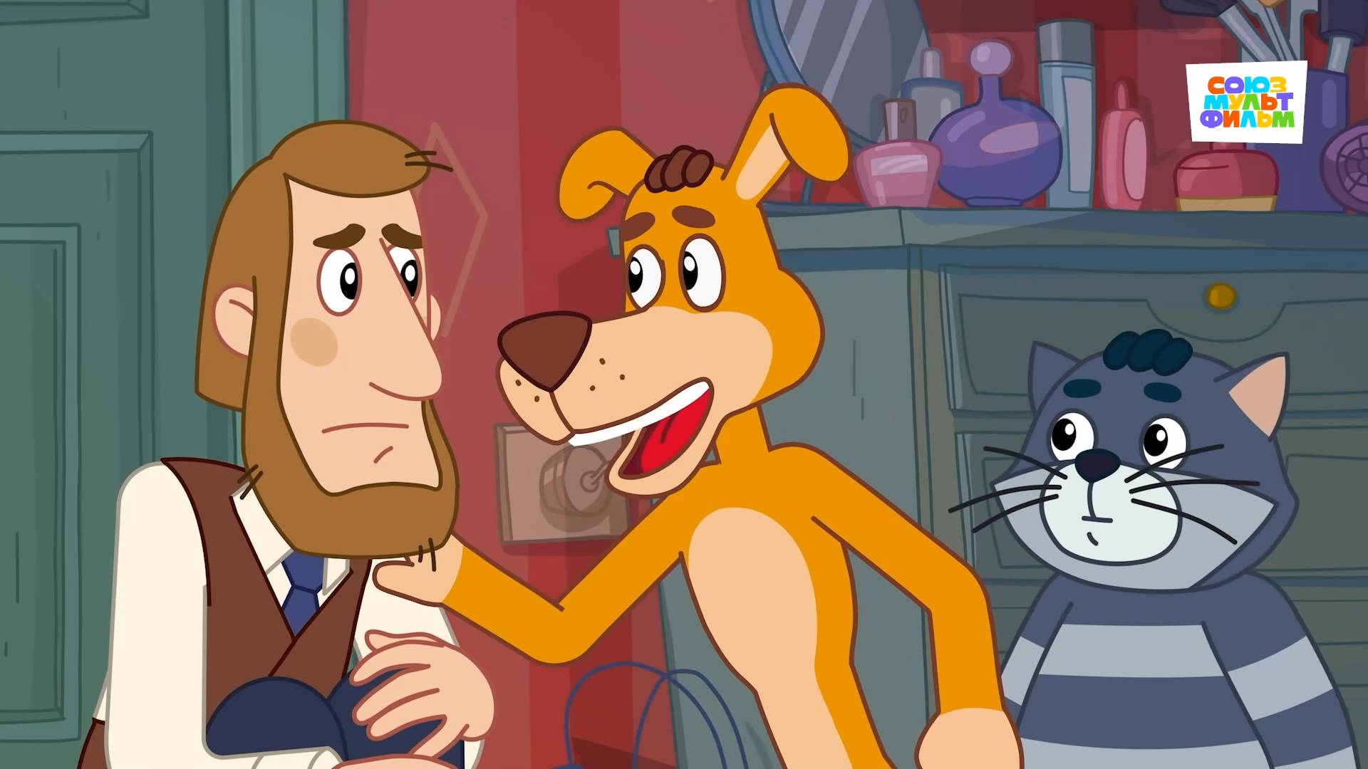 Новое Простоквашино – 104 серия — Ушастые привидения — Союзмультфильм HD