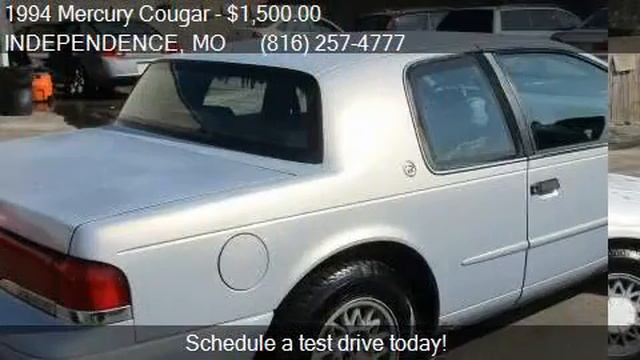 1994 Mercury Cougar XR7 2dr Coupe for sale in INDEPENDENCE, смотреть онлайн