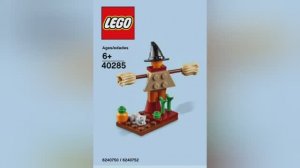 Как построить пугало на Хеллоуин из LEGO. #lego #tutorial #bricklady