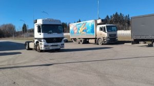 Тягач Mercedes Actros
