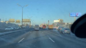 Moscow,15 km mkad. 06.01.2023/ Москва 15 километр мкад /Video mkad, traffic