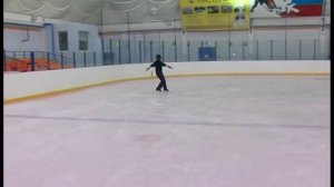 Кросс-рол на ход назад с жимом