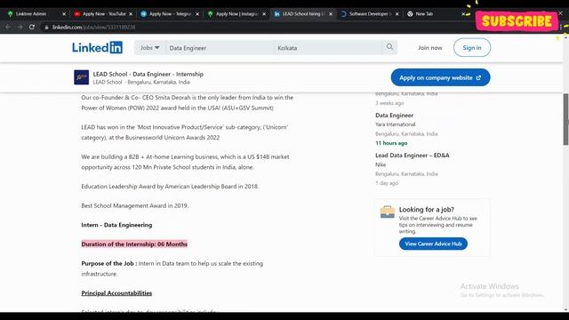 LEAD SCHOOL | CERIDIAN | INTERNSHIP | BE/BTECH/ME/MTECH | 2021-2024 | OFF CAMPUS HIRING #applynow