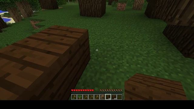 Майнкрафт Построим дом из дерева!! NEW смотреть онлайн