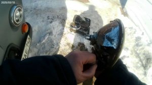 Замена  старых фар на новые на УАЗ Буханке.