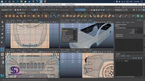 3D Car Modeling Tutorial pt.3 | Autodesk Maya | Modeling a Jeep Cherokee 2014