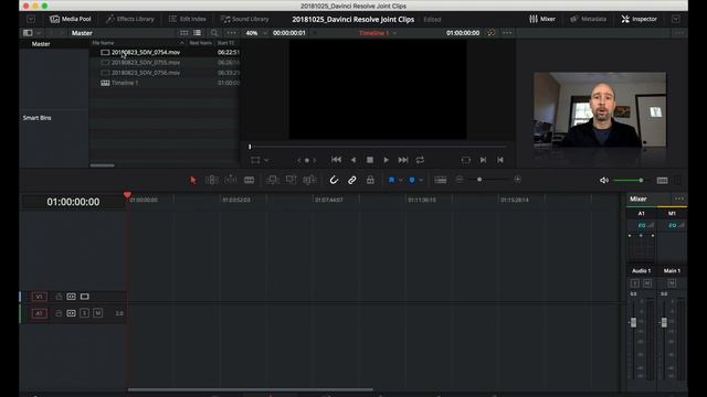 How To JOIN Clips in Davinci Resolve смотреть онлайн