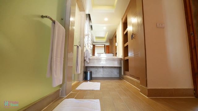 Large Bungalow Room Aqua blue Hotel смотреть онлайн