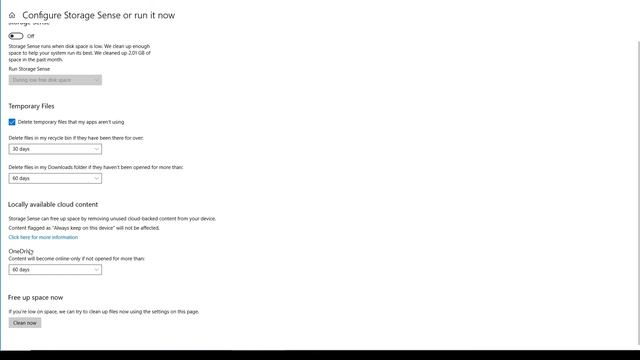 How to Speed Up Windows 10 - Part 4 - Storage Sense смотреть онлайн