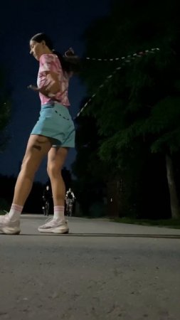 Эмоции, когда первый раз получился трюк #скакалка #jumprope #skipping #скиппинг #sports #трюки