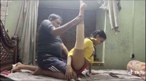 The craziest stretching in the world-split.