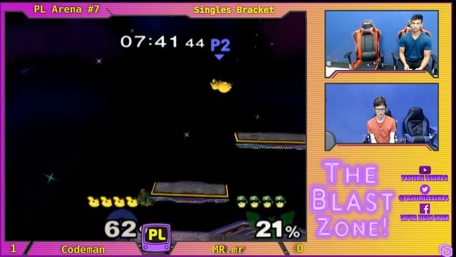 PL Arena #7 - SSBM: codeman (Pichu) vs Mr. MR (CF)