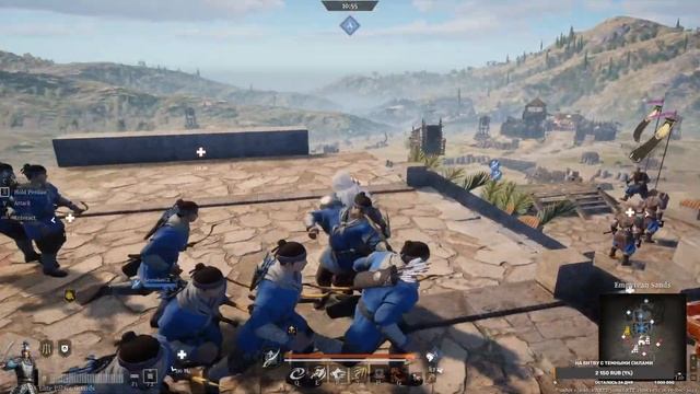 EVTeam. Conqueror's blade. PTR-сервер. Смотрим на нового героя и отряд! смотреть онлайн