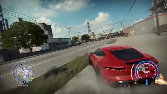 NFS Heat || jaguar F-Type drifting смотреть онлайн