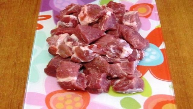 Шашлык в минеральном маринаде