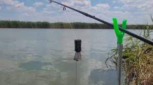 Карась НА ЖМЫХ Ловля на донки р Маныч