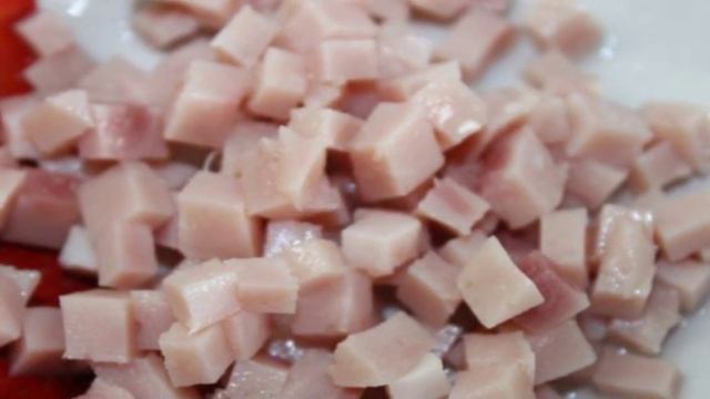 Быстрые мини пирожки с ветчиной и сыром