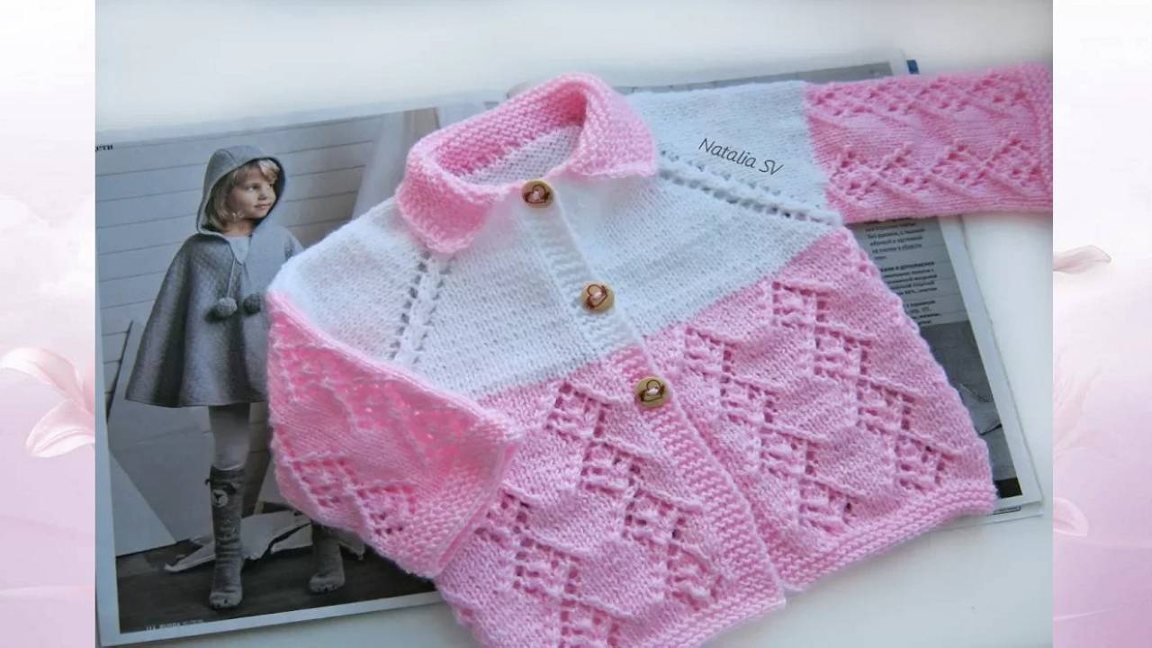 Детская кофточка "Alisa". Подробный МК. Часть2 смотреть онлайн