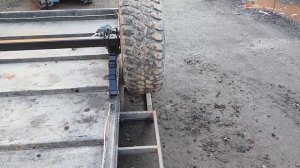 Усиливаю прицеп для перевозки мини экскаватора